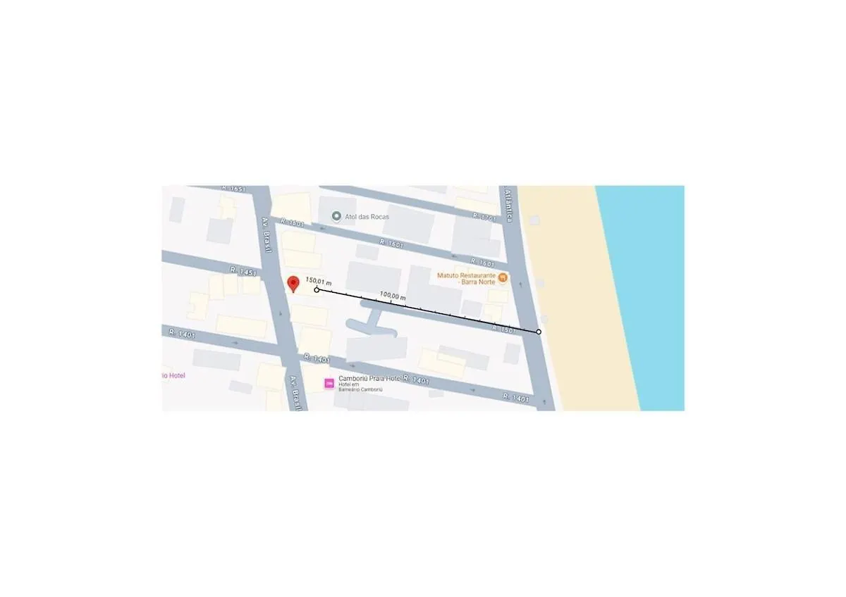 アパート Apto 3 Dorm,Garage,150M Beach! Balneário Camboriú